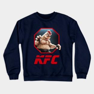 KFC Fighter Logo Red Crewneck Sweatshirt